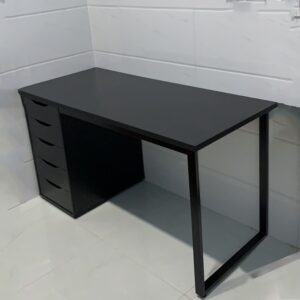 Bàn IKEA 1 Tủ - Đen