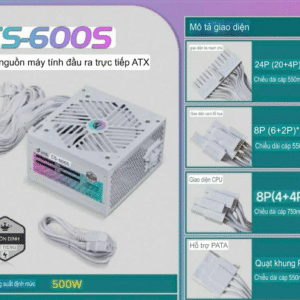 Nguồn JSEDOGO CS-600S 500W