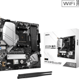 ASROCK B550M WiFi 6E + Bluetooth
