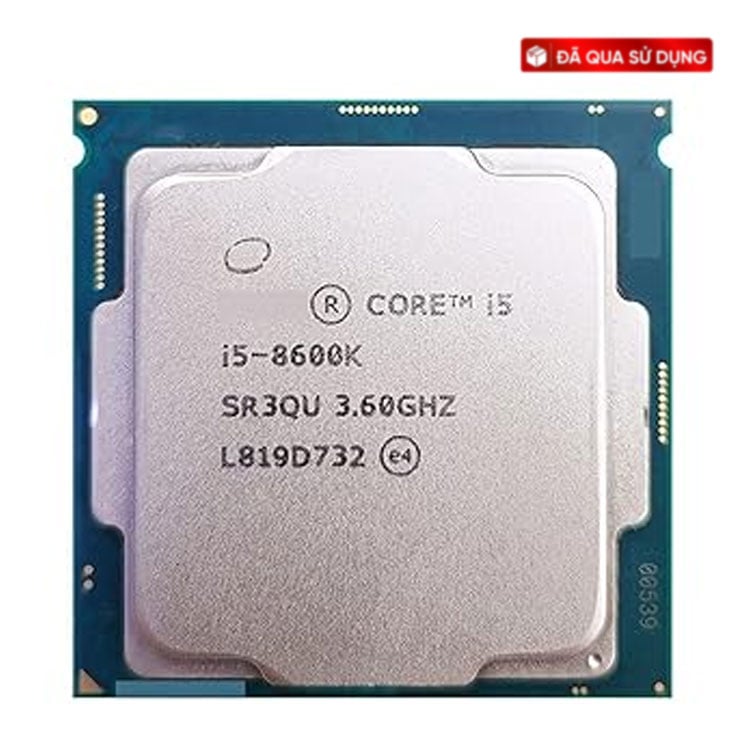 Qsd Computer CPU Intel Core i5 8600K QSD | 3.6 GHz,6 Cores 6 Threads ( Chỉ build Kèm ...