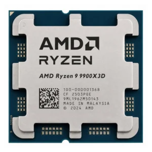 CPU AMD Ryzen 9 9900X3D TRAY NEW  (AMD AM5 - 12 Core - 24 Thread - Base 4.4Ghz - Turbo 5.5Ghz - Cache 140MB) -  Bảo Hành 36 tháng