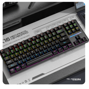 Bàn Phím Cơ SMAILWOLF SK16 ( 87 Phím / Blue Switch )