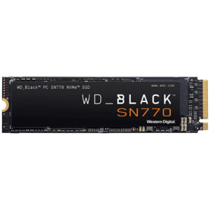 Ổ cứng SSD WD Black SN770 2TB M.2 PCIe NVMe 4x4 (Đọc 5150MB/s - Ghi 4850MB/s)