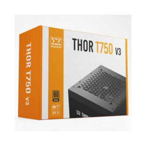 Nguồn Xigmatek Thor T750 V3 750W | 80 Plus Bronze, PCIe Gen 5.1, ATX 3.1, 100% cáp dẹt đen