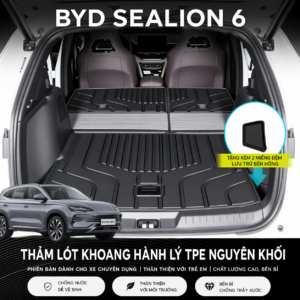 Thảm lót khoang hành lý BYD SEALION 6 TPE NGUYÊN KHỐI