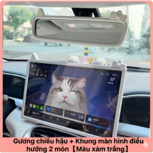 ỐP VIỀN GƯƠNG CHIẾU HẬU VÀ MÀN HÌNH TRUNG TÂM GEELY EX2