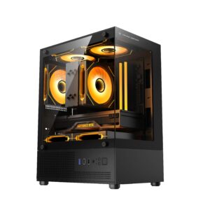 Vỏ máy tính KENOO ESPORT MK120 - Màu Đen
